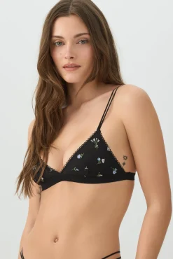 Embroidered Bralette