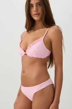 Eyelet Cheeky Bikini Bottom