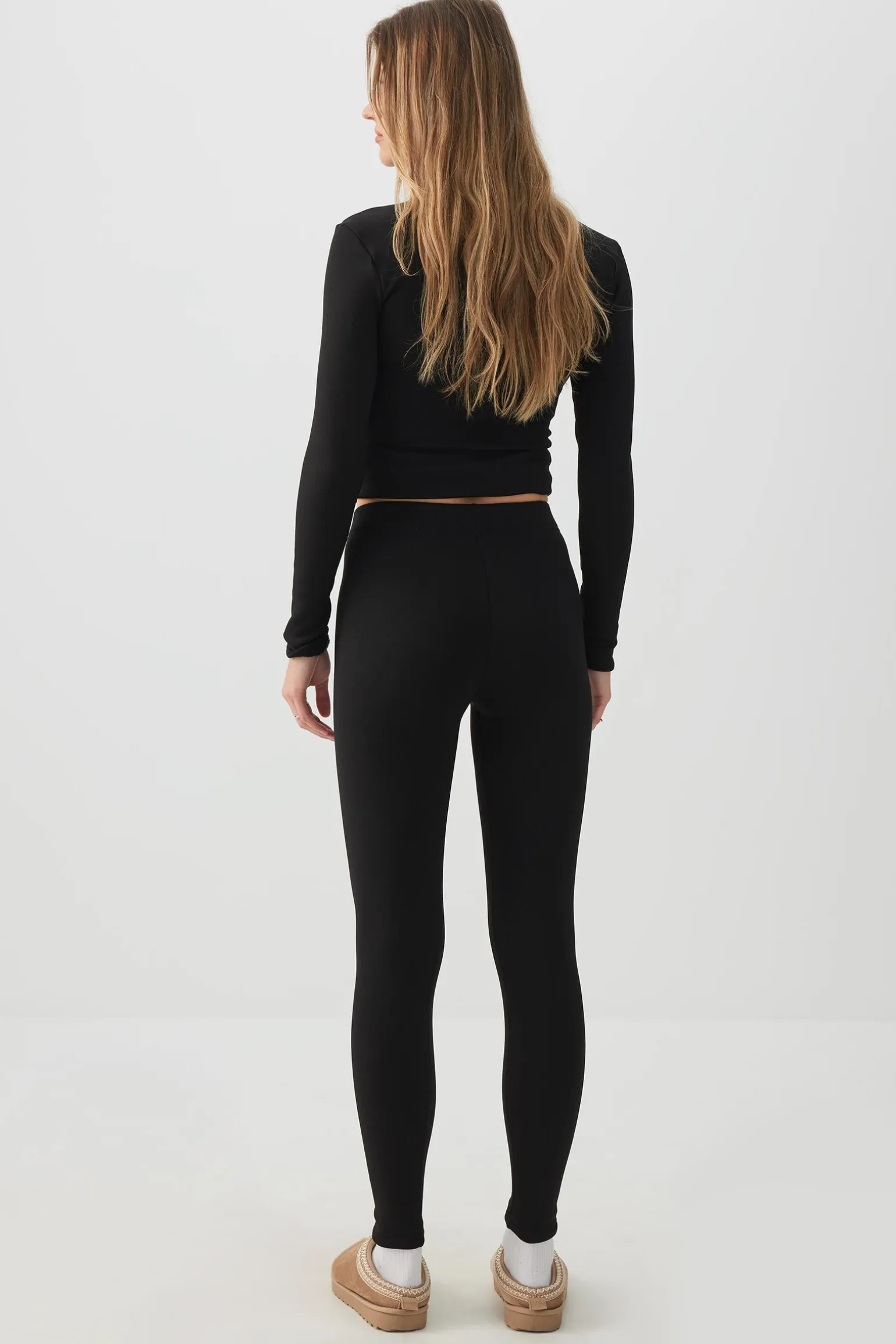 Faux Fur Lined Leggings