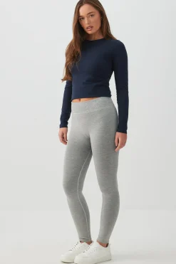 Faux Fur Lined Seamless Leggings