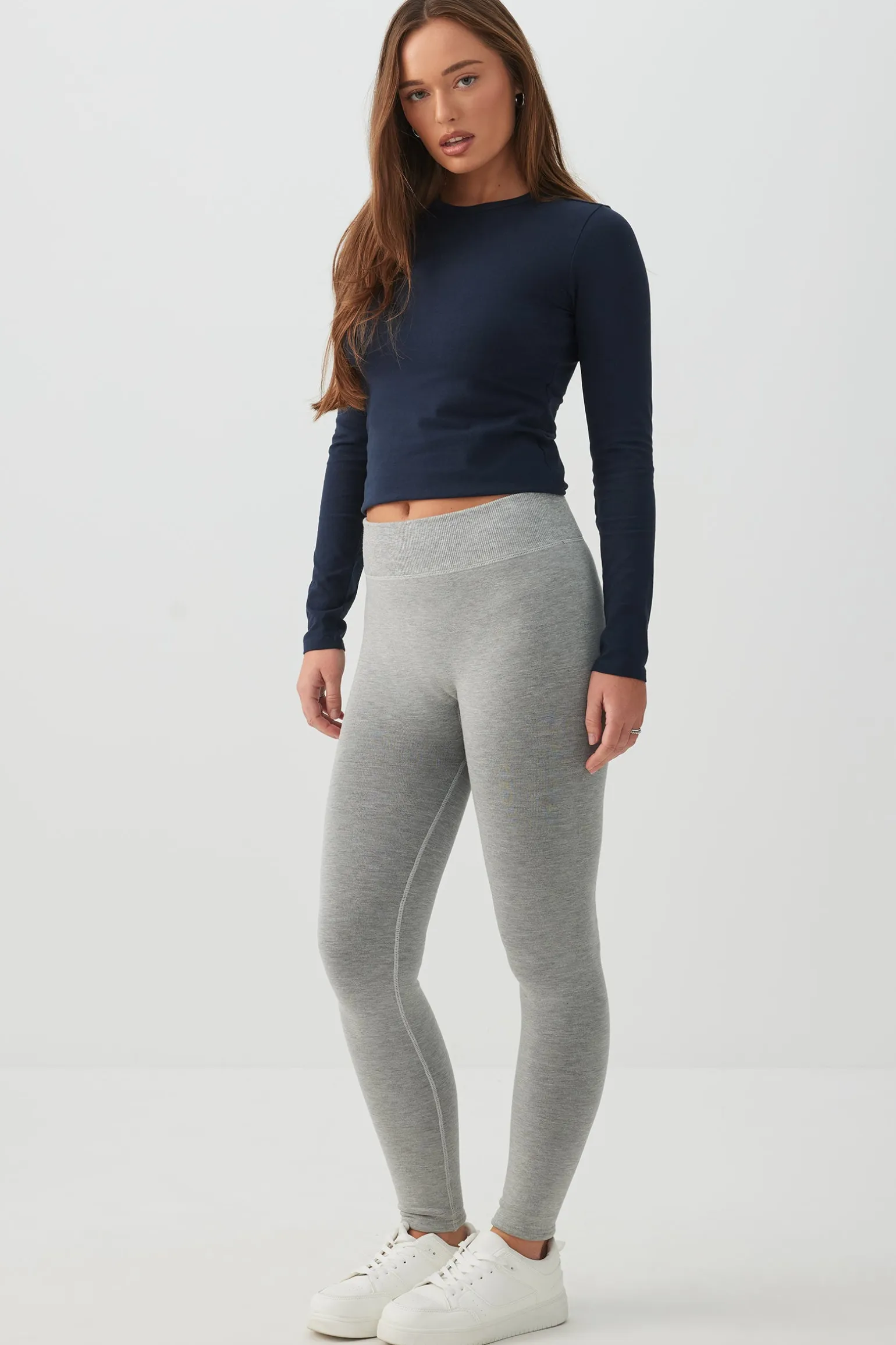 Faux Fur Lined Seamless Leggings