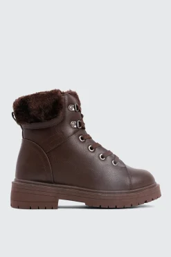 Faux Fur Lined Winter Boots