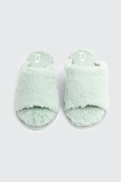 Faux Fur Slippers