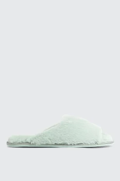 Faux Fur Slippers