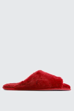 Faux Fur Slippers