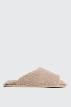 Faux Fur Slippers