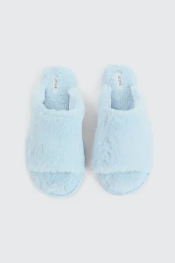 Faux Fur Slippers