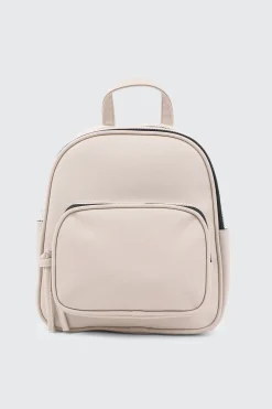 Faux Leather Backpack