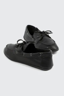 Faux Leather Boat Shoes