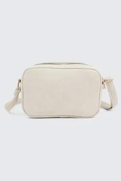 Faux Leather Crossbody Bag