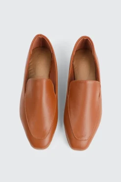 Faux Leather Loafers