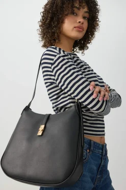 Faux Leather Saddlebag