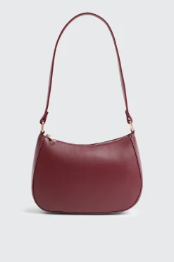 Faux Leather Shoulder Bag