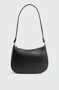Faux Leather Shoulder Bag