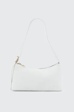 Faux Leather Shoulder Bag
