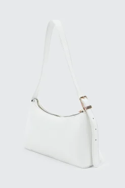 Faux Leather Shoulder Bag
