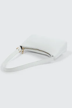Faux Leather Shoulder Bag