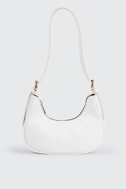 Faux Leather Shoulder Bag