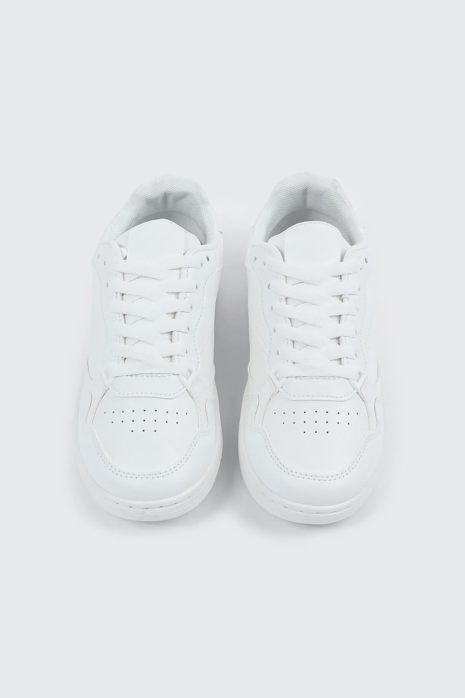 Faux Leather Sneakers