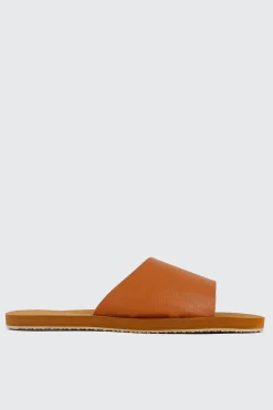 Faux Leather Sport Sandals