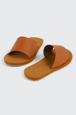 Faux Leather Sport Sandals
