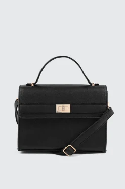 Faux leather Square Handbag
