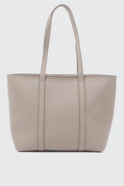 Faux Leather Tote Bag