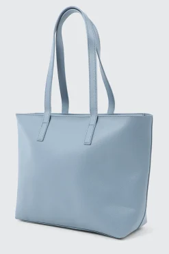 Faux Leather Tote Bag