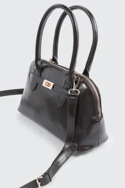 Faux Leather Tote Bag