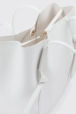 Faux Leather Tote Bag