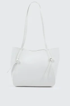 Faux Leather Tote Bag
