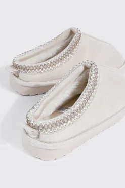 Faux Sheepskin Clogs