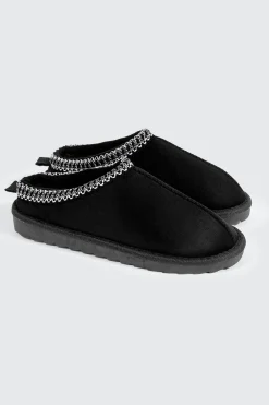 Faux Sheepskin Clogs
