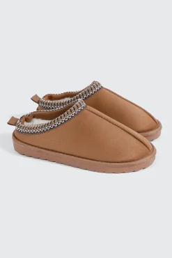 Faux Sheepskin Clogs