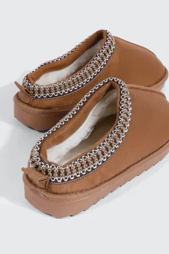 Faux Sheepskin Clogs