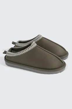 Faux Sheepskin Clogs