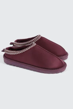 Faux Sheepskin Clogs