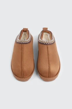 Faux Sheepskin Clogs