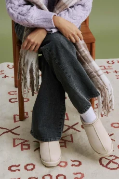 Faux Sheepskin Clogs