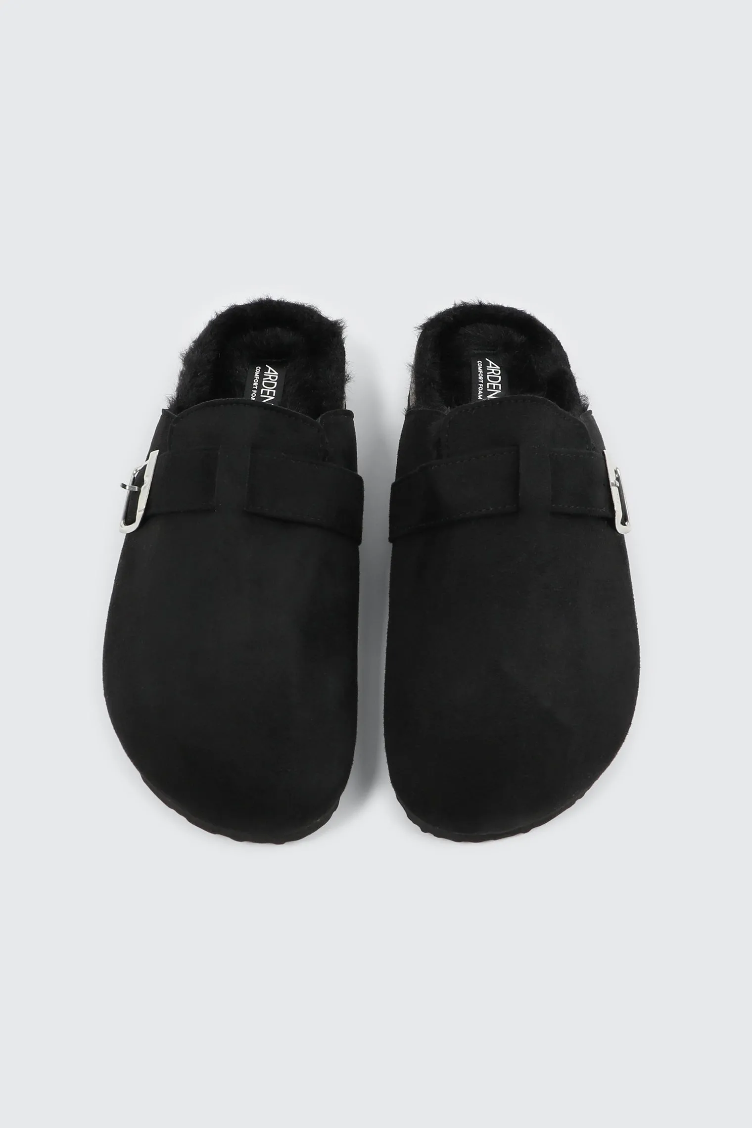 Faux Suede Clogs