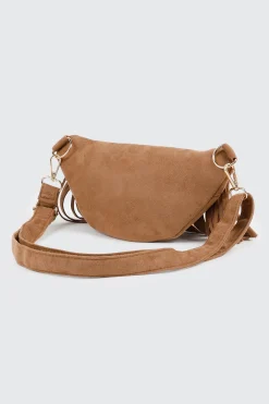 Faux Suede Fanny Pack