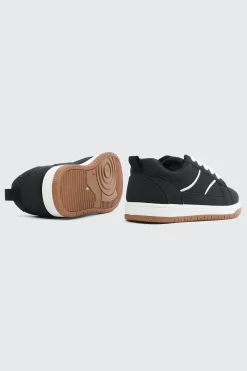 Faux Suede Lace Up Sneakers
