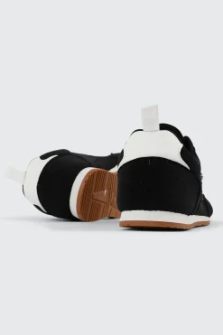 Faux Suede Lace Up Sneakers with Charm