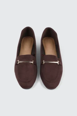 Faux Suede Loafers