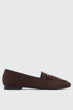 Faux Suede Loafers