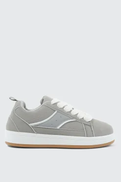 Faux Suede Sneakers