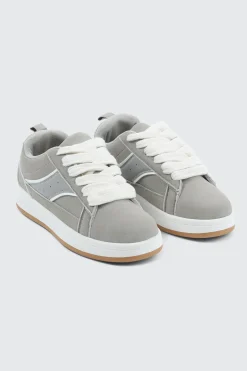 Faux Suede Sneakers