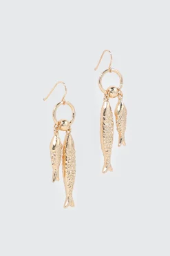 Fish Drop Earrings