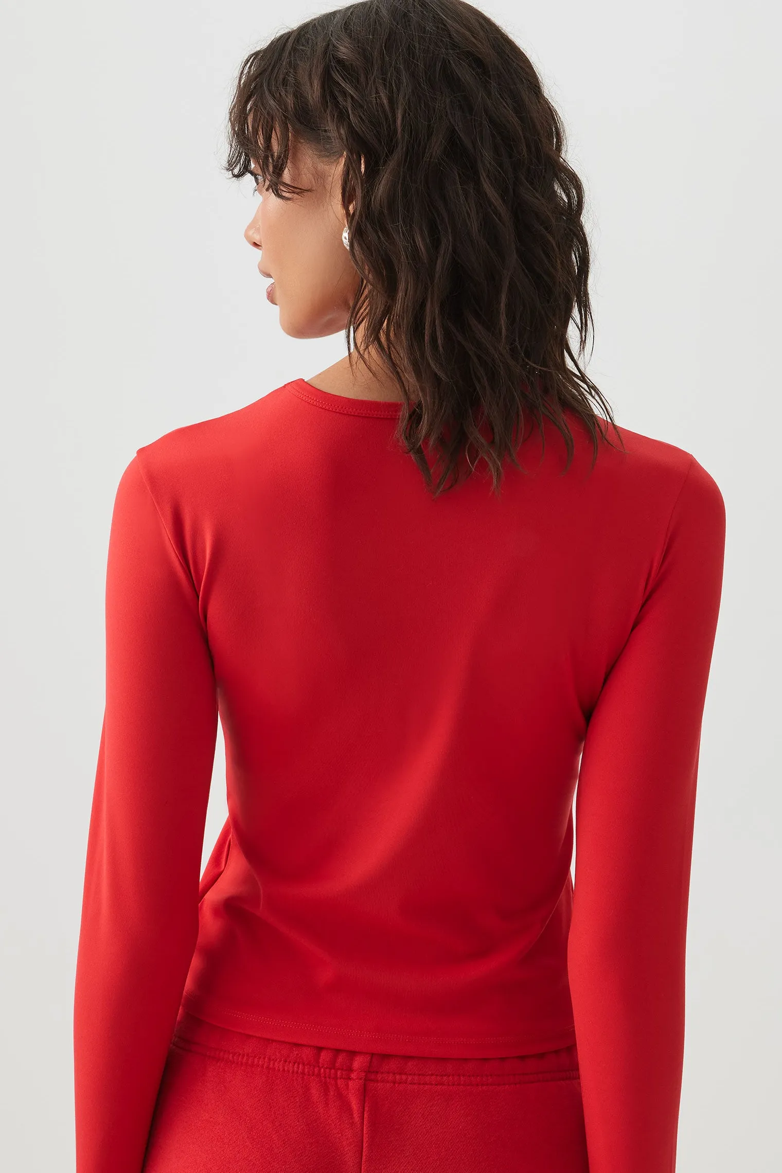 Fitted Long Sleeve Top
