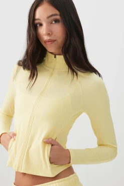 Fitted Zip Up Top